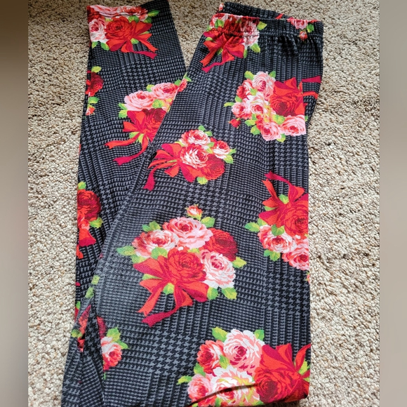 Plus Size Women's Print Legging Set - 3PCS - Picture 3 of 7